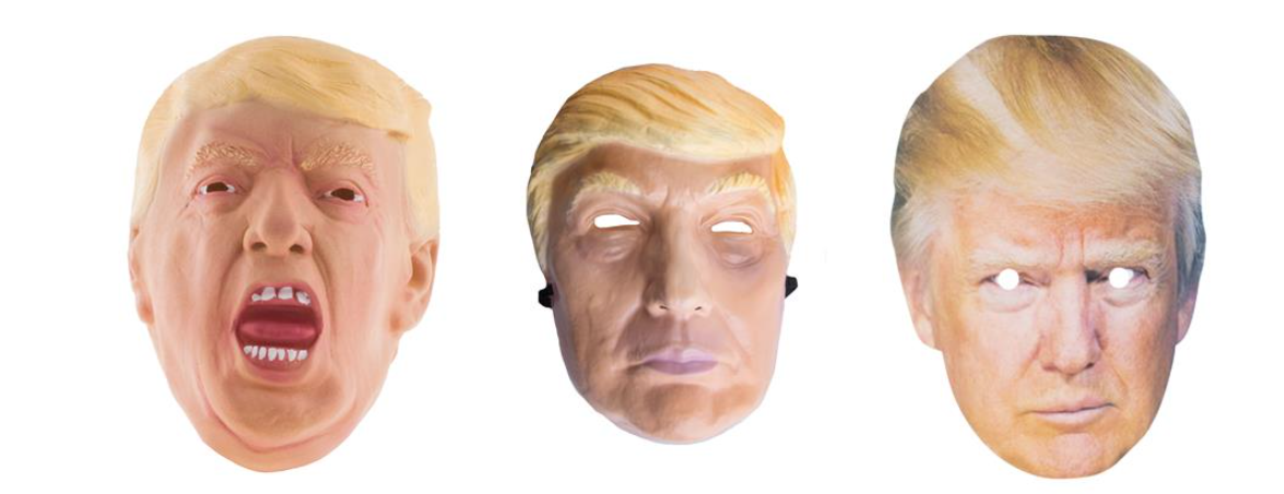 Trump grímur