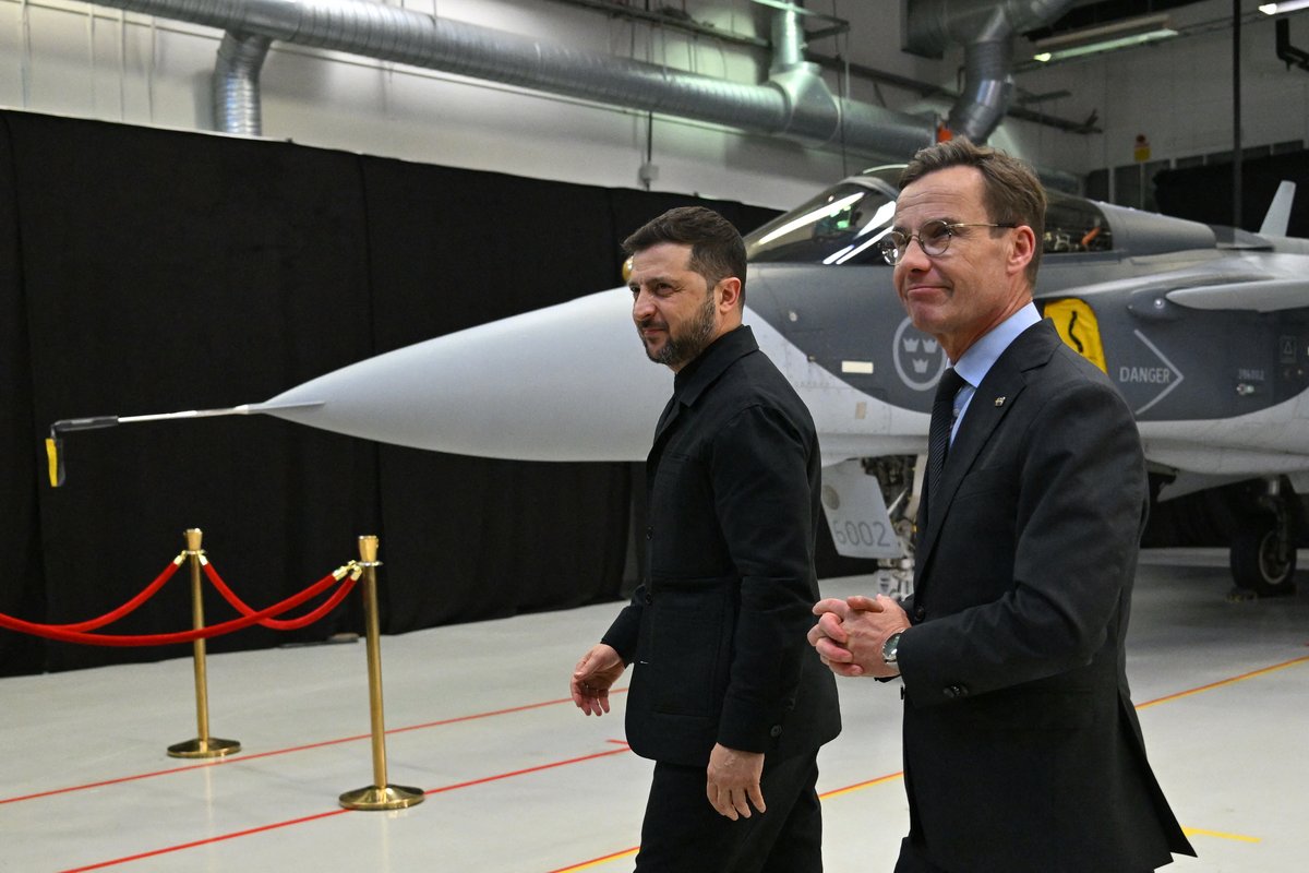 Ulf Kristersson Volodymyr Zelensky