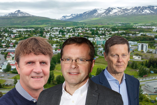 Sextán Akureyringar sem sitja á seðlahrúgu