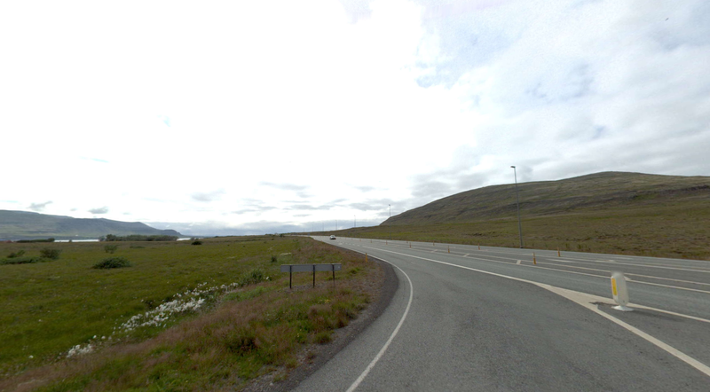 Vesturlandsvegur í Hvalfirði