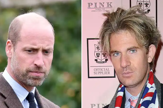 Vinur Vilhjálms prins féll til bana af hótelþaki