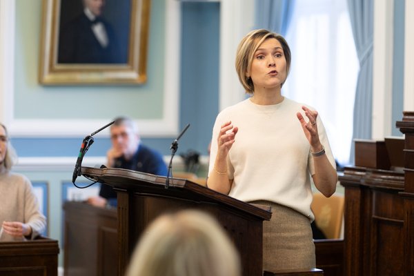 Grínisti hafnaði Kristrúnu