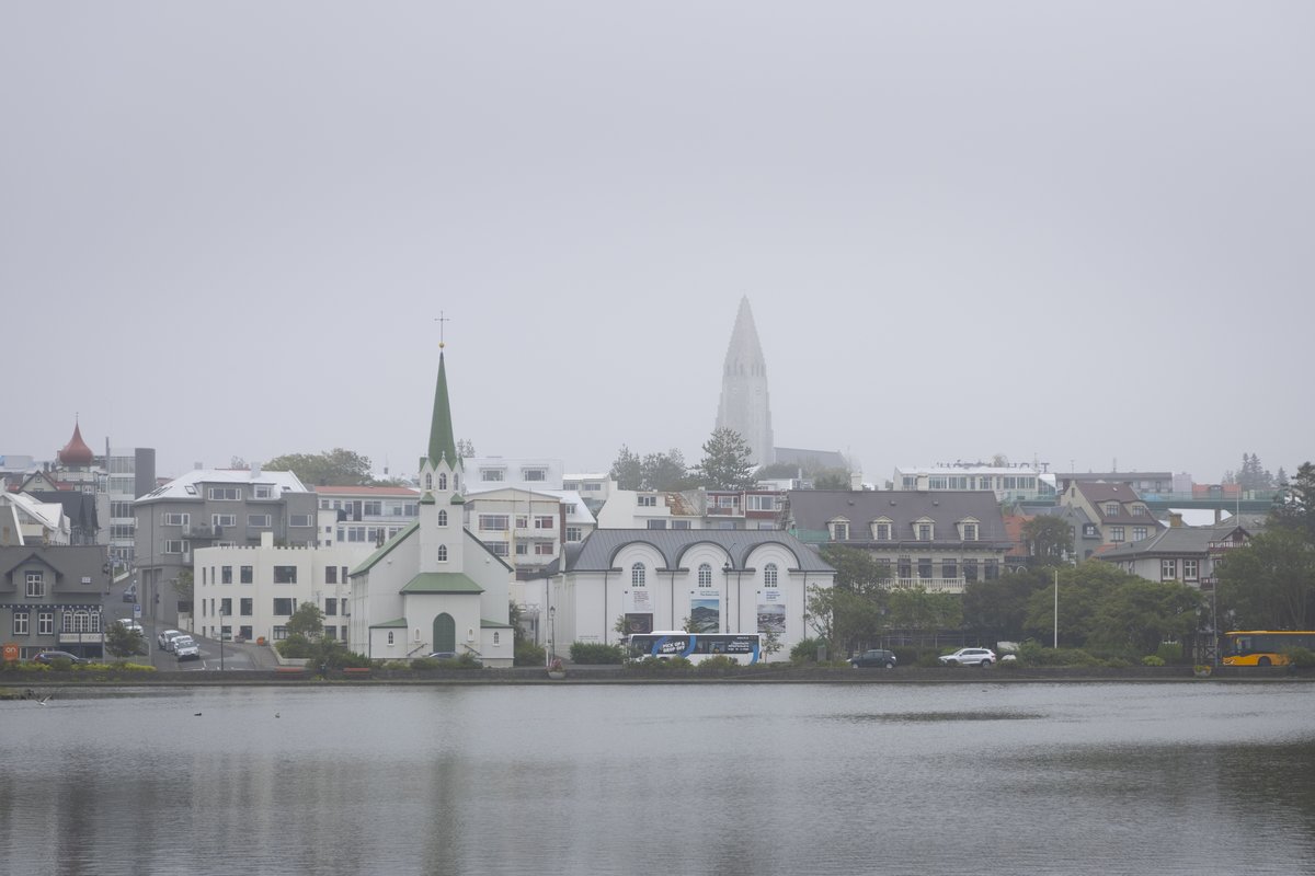 Gosmóða yfir Reykjavík
