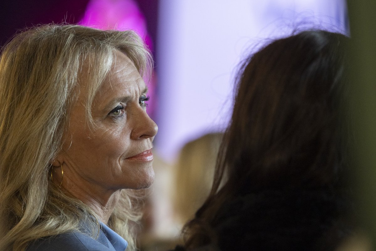 Þorgerður Katrín á viðburði Riddara Kærleikans