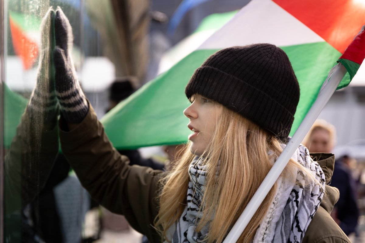 Ísland Palestína Mótmæli