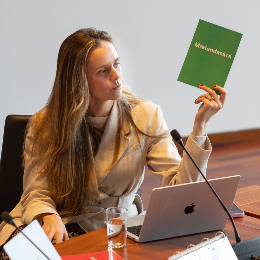 Hildur vill ekki sjá grænlenska fánann við ráðhúsið