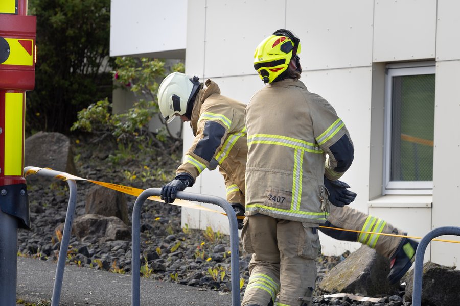 Hugsanlegur eldsvoði reyndist misheppnuð eldamennska