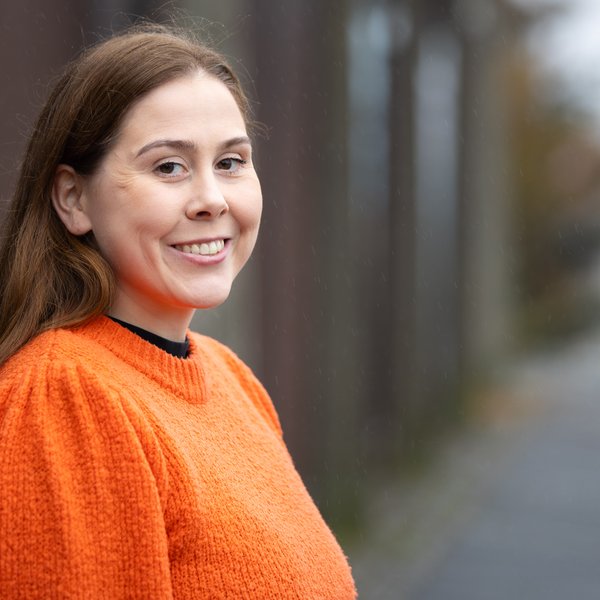 Íris fagnaði áramótum á klósettinu