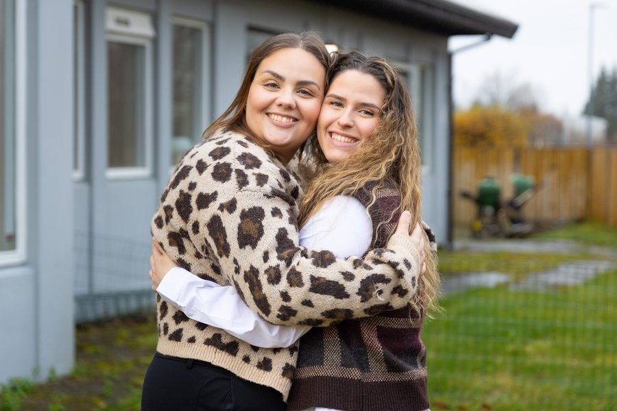 Jasmín var mjög ósátt við ljósmóður í miðri fæðingu