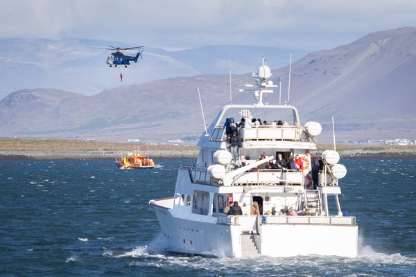 Amelía Rose truflaði ekki Landhelgisgæsluna