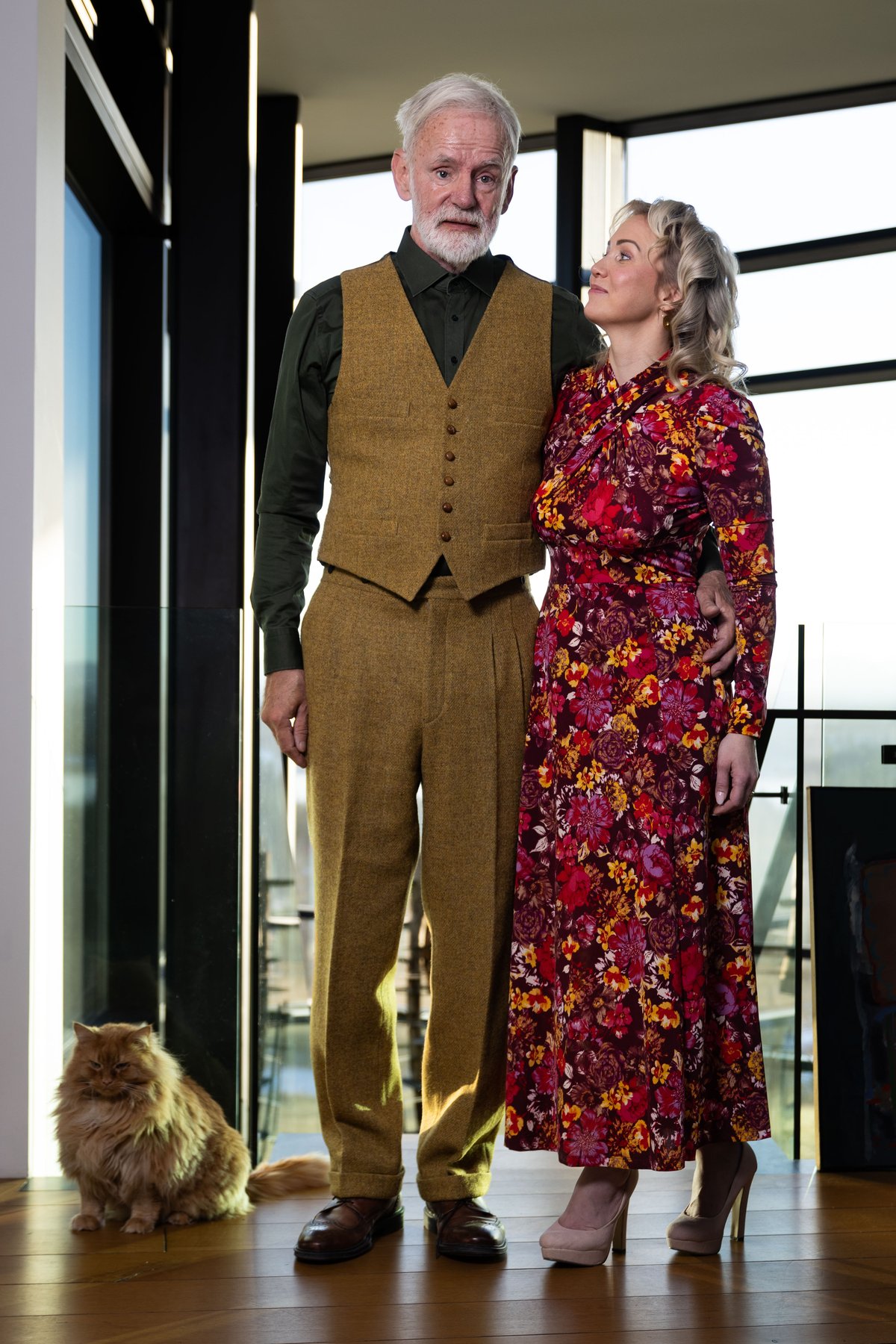 Eva Bryngeirsdóttir og Kári Stefánsson