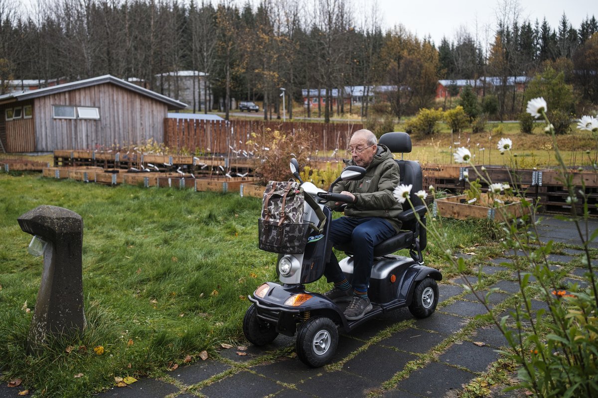 Reynir Pétur á Sólheimum