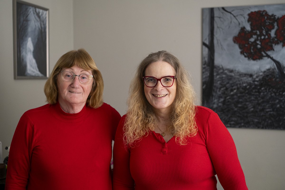 Anna Kristjáns og Arna Magnea Danks