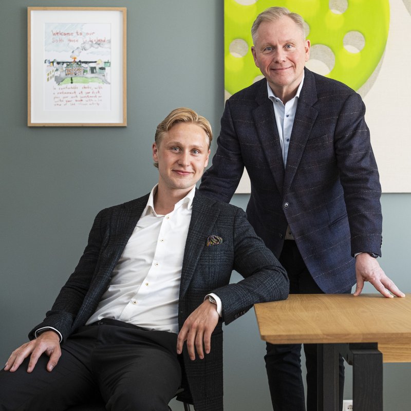 Ari Edwald og Páll Edwald