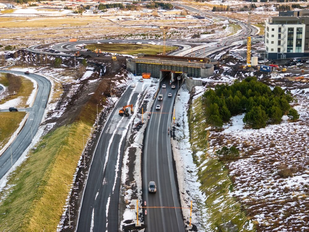 Brúin yfir Breiðholtsbraut