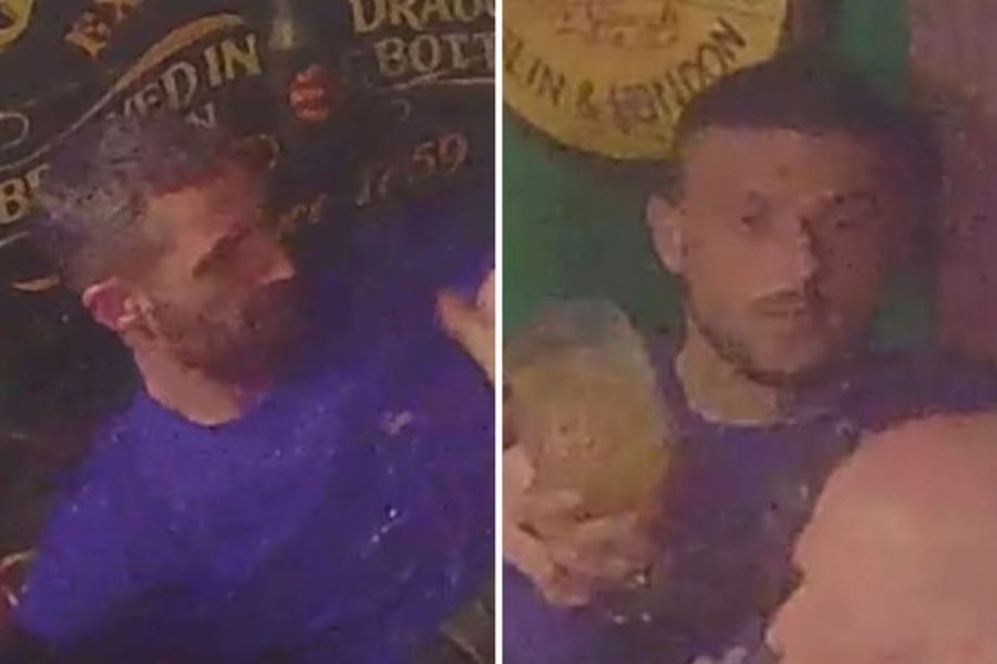 Lögreglan leitar að tveimur mönnum