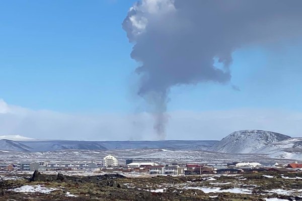 Frá Grindavík.
Mynd: Reynir Traustason