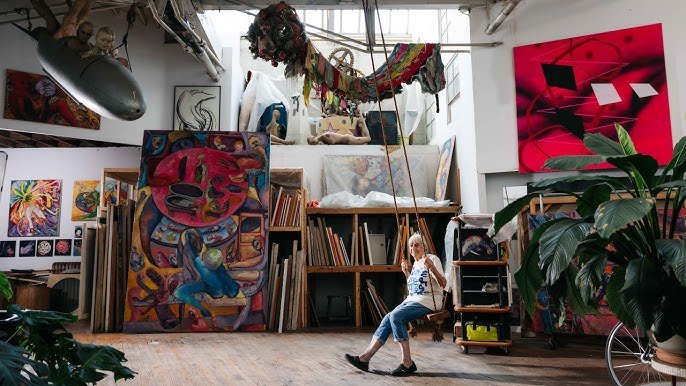 Loft-listamenn í New York