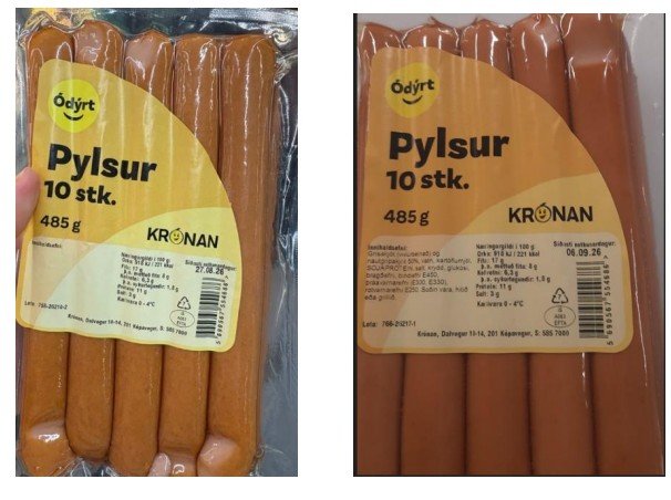 krónupylsur