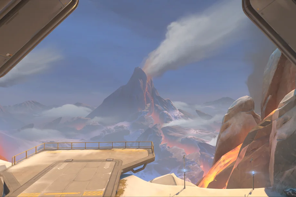 Íslensk eldstöð verður að fangelsi í tölvuleiknum Overwatch