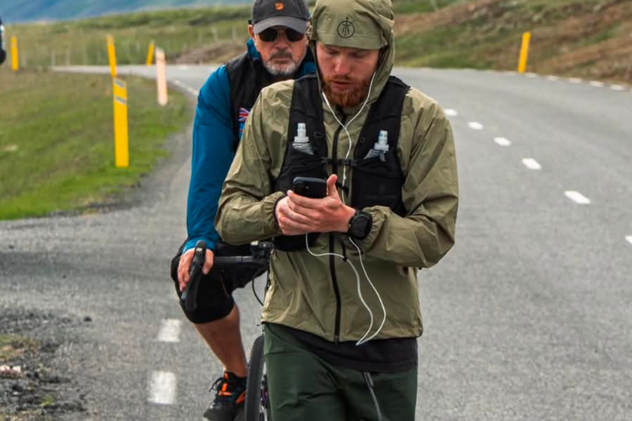 Enginn hefur hlaupið hraðar yfir Ísland