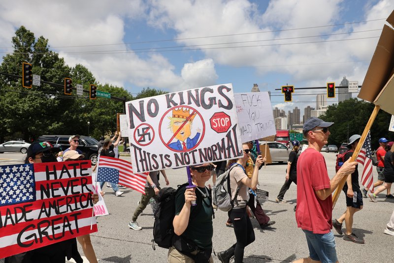No Kings mótmæli Bandaríkin