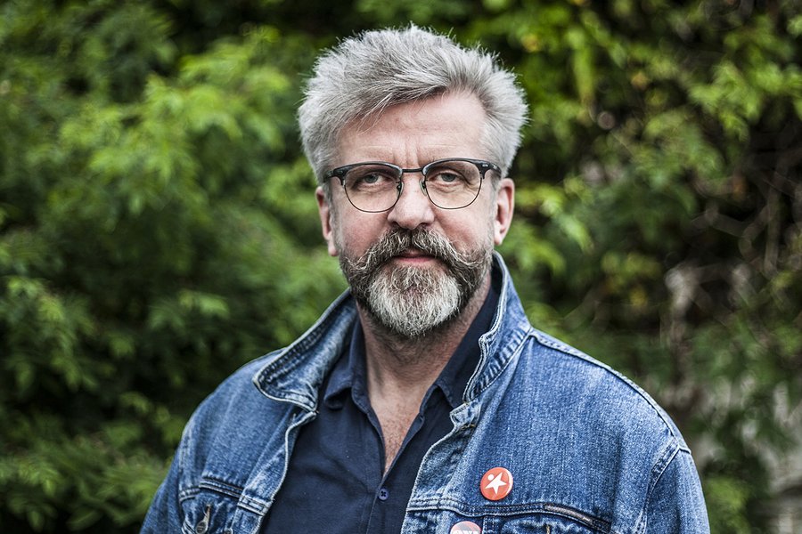 Gunnar Smári segir frá andláti herbergisfélaga síns á spítalanum