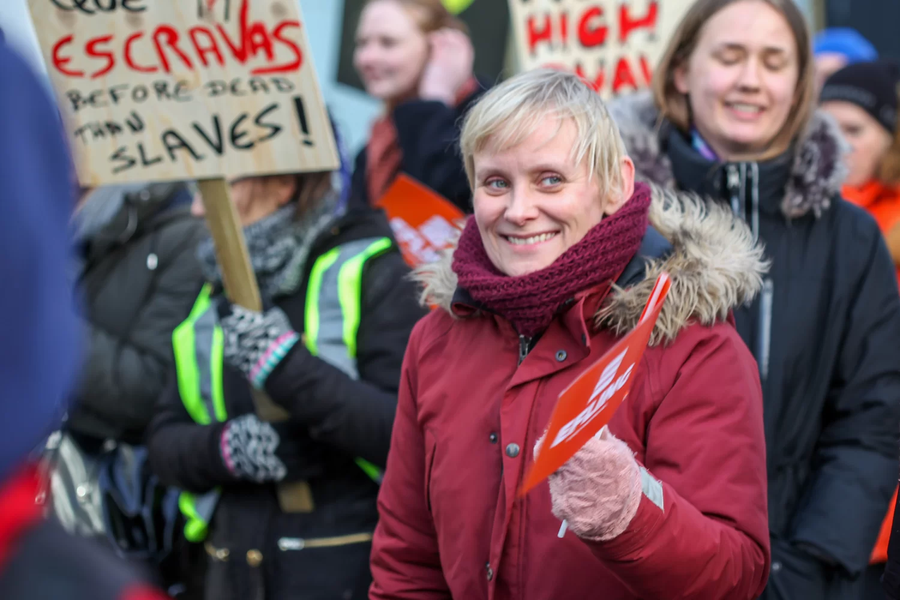 Elítukonan Sólveig Anna