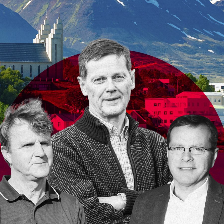 Sautján Akureyringar sem raka inn seðlum