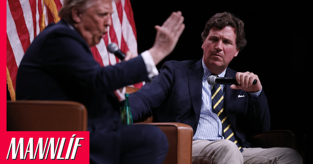 Trump við Tucker Carlson: „Við deyjum öll hvort sem er“