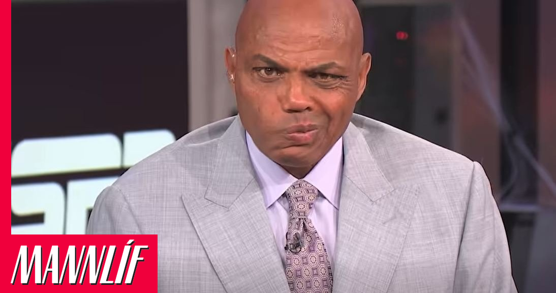 Charles Barkley beygði af þegar Ernie Johnson tilkynnti starfslok sín