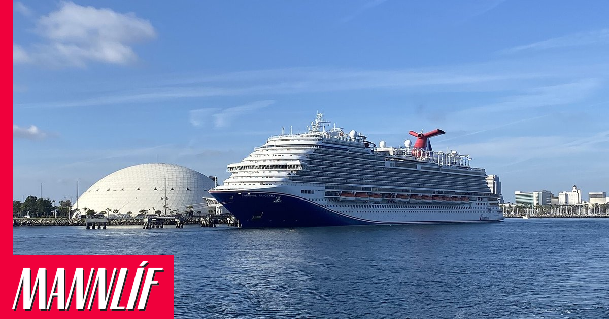 Stökk fyrir borð á skemmtiferðaskipi