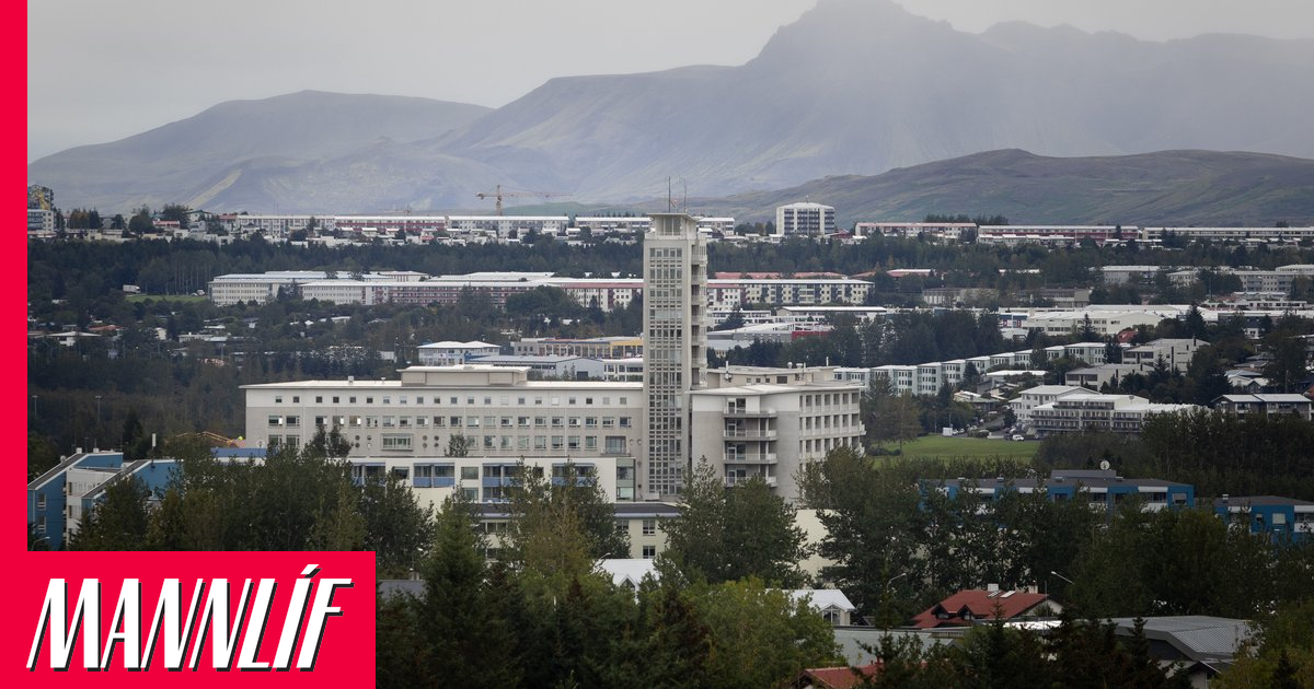 Endaði á sjúkrahúsi eftir slys