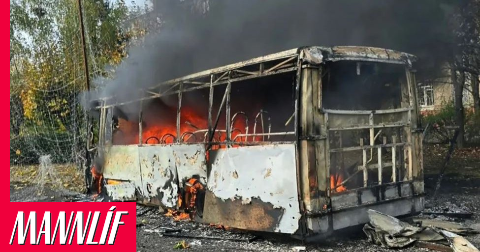 Rússar sprengdu tvo strætisvagna fulla af fólki