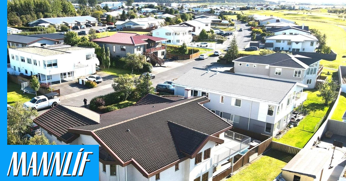 Risavaxið einbýli með tíu herbergjum til sölu