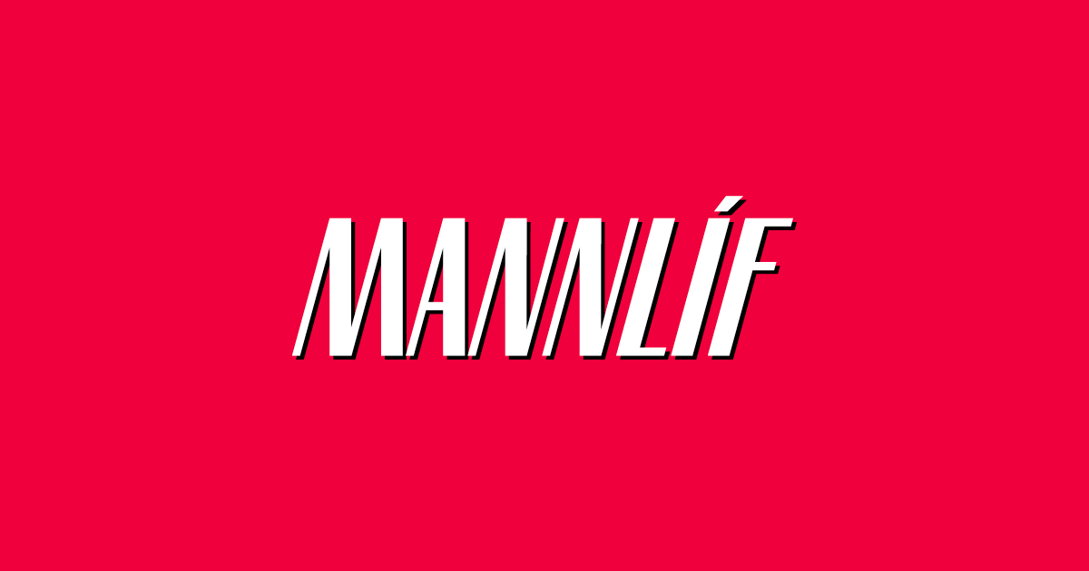 Preview image published by mannlif.is