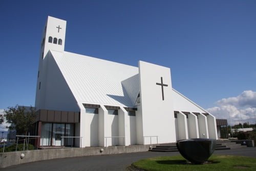 Vídalínskirki. Mynd: Garðasókn