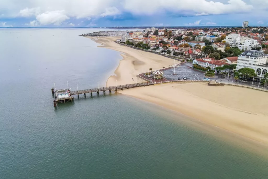 Sysið varð við Arcachon flóa í Frakklandi.